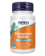 NOW Foods Potassium Iodide - 60 Tablets