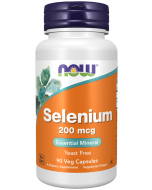 NOW Foods Selenium 200 mcg - 90 Veg Capsules