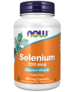 NOW Foods Selenium 200 mcg - 180 Veg Capsules