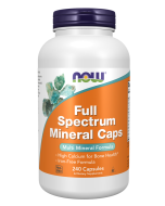 NOW Foods Full Spectrum Mineral Caps - 240 Veg Capsules
