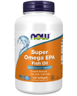 NOW Foods Super Omega EPA Fish Oil, Double Strength - 120 Softgels