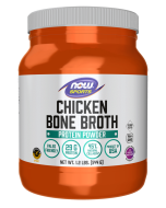 NOW Foods Bone Broth, Chicken Powder - 1.2 lbs.
