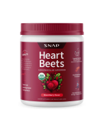 Snap Supplements Organic Heart Beets Cardiovascular Superfood Powder - Front view