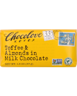 Chocolove Mini Toffee & Almonds in Milk Chocolate, 1.3 oz.