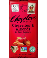 Chocolove Cherries & Almonds in Dark Chocolate, 3.2 oz.