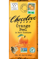 Chocolove Orange Peel in Dark Chocolate, 3.2 oz.