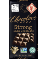 Chocolove Strong Dark Chocolate, 3.2 oz.