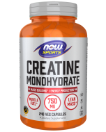 NOW Foods Creatine Monohydrate 750 mg - 240 Veg Capsules