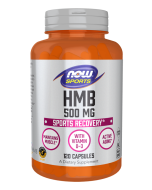 NOW Foods HMB 500 mg - 120 Veg Capsules