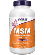 NOW Foods MSM 1000 mg - 240 Veg Capsules