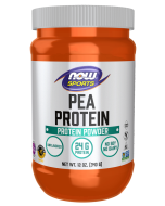 NOW Foods Pea Protein, Unflavored Powder - 12 oz.