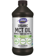 NOW Foods MCT Oil, Organic - 16 fl. oz.