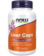 NOW Foods Liver Caps - 100 Capsules