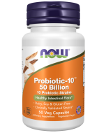 NOW Foods Probiotic-10™ 50 Billion - 50 Veg Capsules