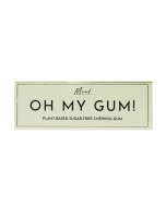 Oh My Gum Plant Based Chewing Gum Mint - Front view