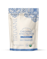 Truvani Organic Whey Protein Powder Vanilla - Front view