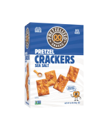 Pretzelized Snacks Crackers Pretzel Sea Salt - Front view
