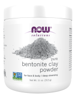 NOW Foods Bentonite Clay Powder - 11 oz.