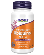 NOW Foods Ubiquinol, Extra Strength 200 mg - 60 Softgels