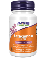 NOW Foods Astaxanthin 4 mg - 60 Veggie Softgels