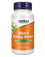 NOW Foods Men's Virility Power - 60 Veg Capsules