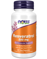 NOW Foods Resveratrol 200 mg - 60 Veg Capsules