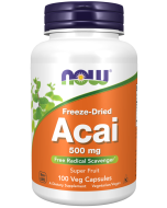 NOW Foods Acai 500 mg - 100 Veg Capsules