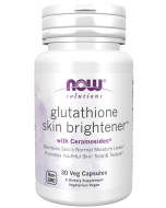 NOW Foods Glutathione Skin Brightener™ with Ceramosides® - 30 Veg Capsules