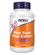 NOW Foods Red Yeast Rice 1200mg - Front