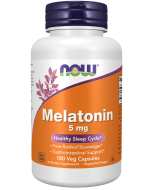 NOW Foods Melatonin 5 mg - 180 Veg Capsules