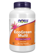 NOW Foods EcoGreen Multi Vitamin - 180 Veg Capsules