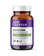 New Chapter Magnesium + Selenium & Zinc - Front view
