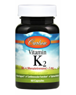 Carlson Vitamin K2 5 mg, 60 Capsules