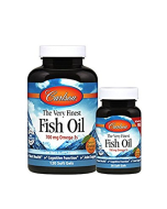 Carlson Very Finest Fish Oil, 120 + 30 softgels