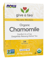 NOW Foods Chamomile Tea, Organic