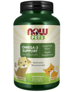 NOW Foods Omega-3 Support - 180 Softgels for Pets