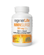 Natural Factors regenerLife NMNSurge 300mg NAD+ Boost - Front view