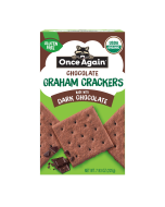 Once Again Dark Chocolate Graham Crackers - Front view