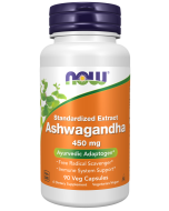 NOW Foods Ashwagandha 450 mg - 90 Veg Capsules