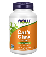 NOW Foods Cat's Claw 500 mg - 100 Veg Capsules
