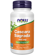 NOW Foods Cascara Sagrada 450 mg - 100 Veg Capsules
