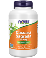 NOW Foods Cascara Sagrada 450 mg - 250 Veg Capsules