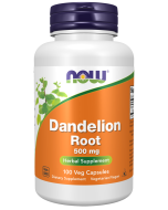 NOW Foods Dandelion Root 500 mg - 100 Veg Capsules
