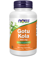 NOW Foods Gotu Kola 450 mg - 100 Veg Capsules
