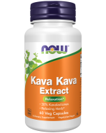 NOW Foods Kava Kava Extract 250 mg - 60 Veg Capsules