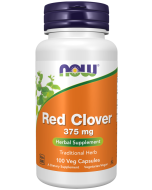 NOW Foods Red Clover 375 mg - 100 Veg Capsules