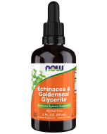 NOW Foods Echinacea & Goldenseal Glycerite - 2 oz.