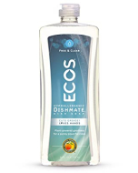 ECOS Dishmate Dish Soap, Free & Clear, 25 fl. oz.