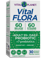 Vital Planet Vital Flora Adult 55+ Daily Probiotic, 30 Capsules