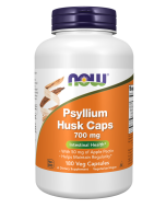 NOW Foods Psyllium Husk 700 mg - 180 Veg Capsules